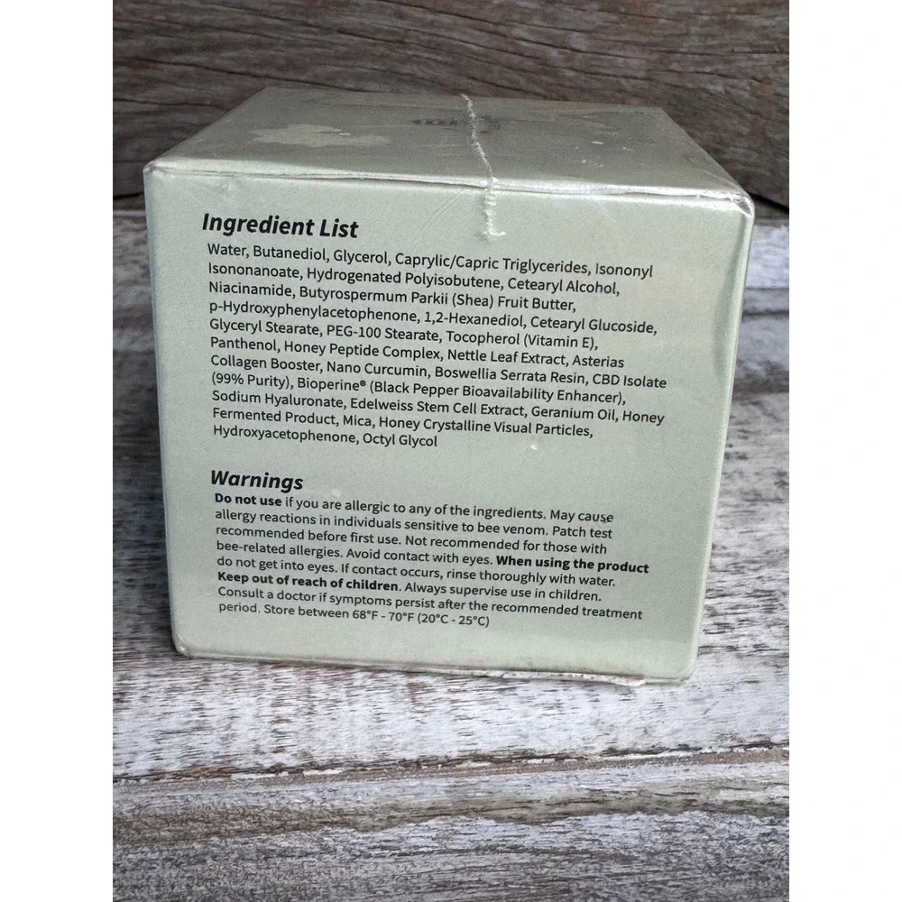 Jitagix Research Bee Venom Skin Cream 2.12oz 60g NIB Sealed MSRP $25